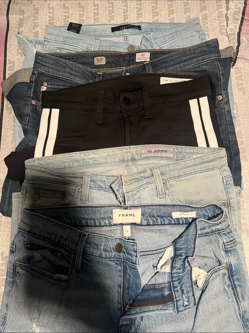 5 pairs of jeans sz28 🔥🔥🔥🔥🔥
